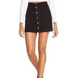 American apparel black skirt